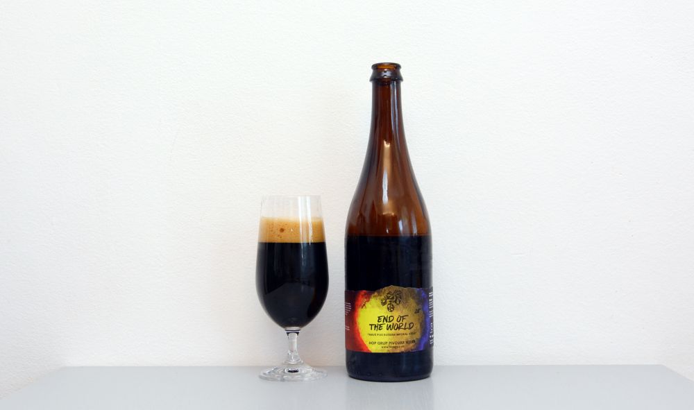 Hop Grup. Stout, End of The World, recenzia, test piva 