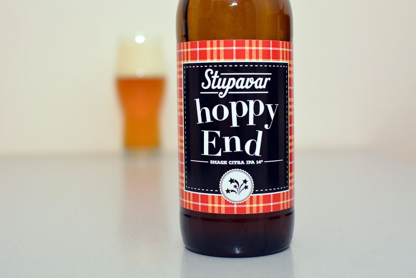 Parádne pivo zo Stupavy (Hoppy End Smash Citra IPA)