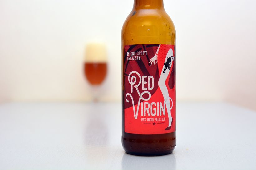 Červená IPA z pivovaru Ikkona (Red Virgin)