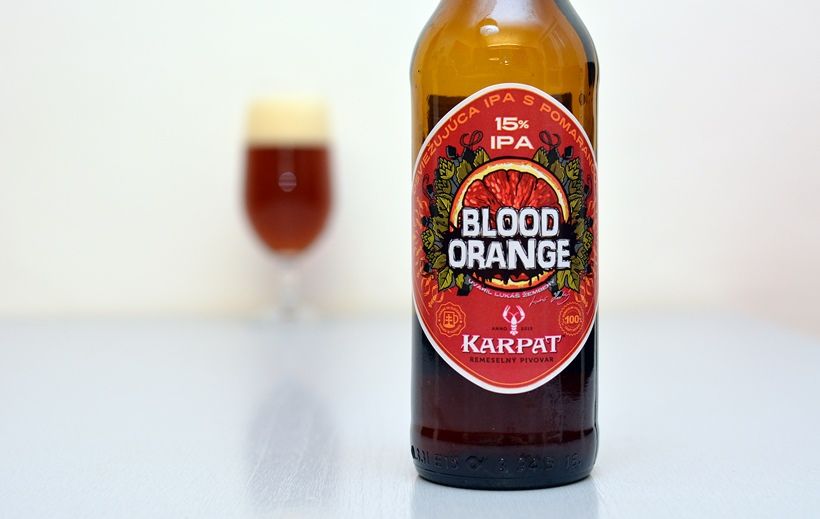 Pomarančová IPA z Karpatu (Blood Orange)