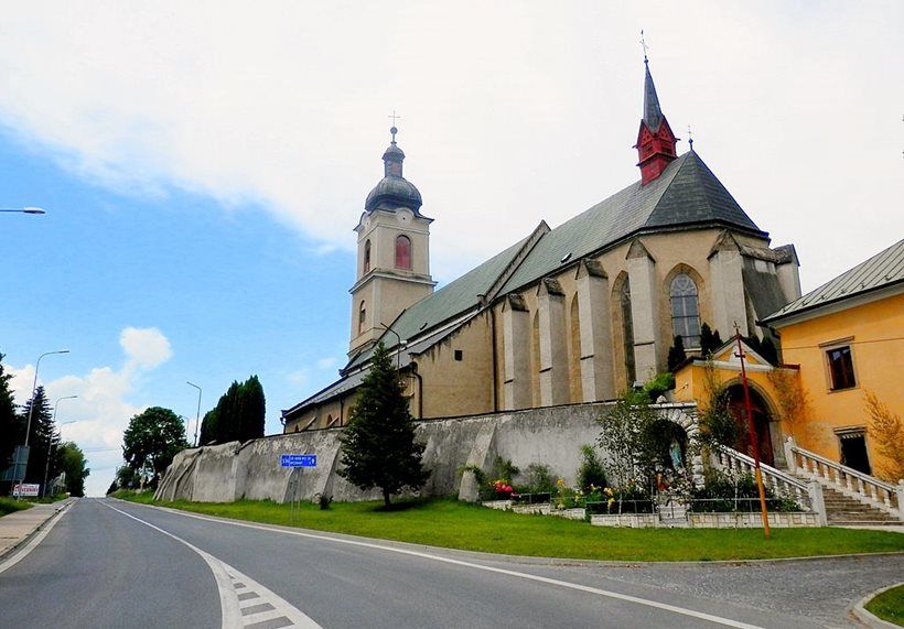 Spiš, Spišské Vlachy, kostol, Wikimedia