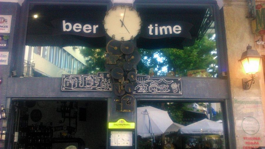 Beer Time, Atény, Grécko, pivo, pivovar, grécke pivo