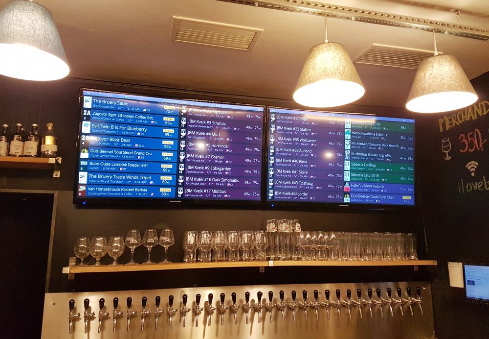 BeerGeek Bar, ponuka piva, pivo, Praha, podnik