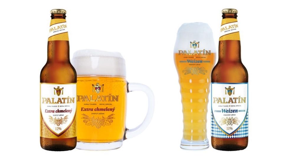 Nové pivá značky Palatín z pivovaru Steiger.