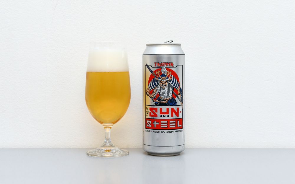 Sun and Steel – Sake Lager by Iron Maiden