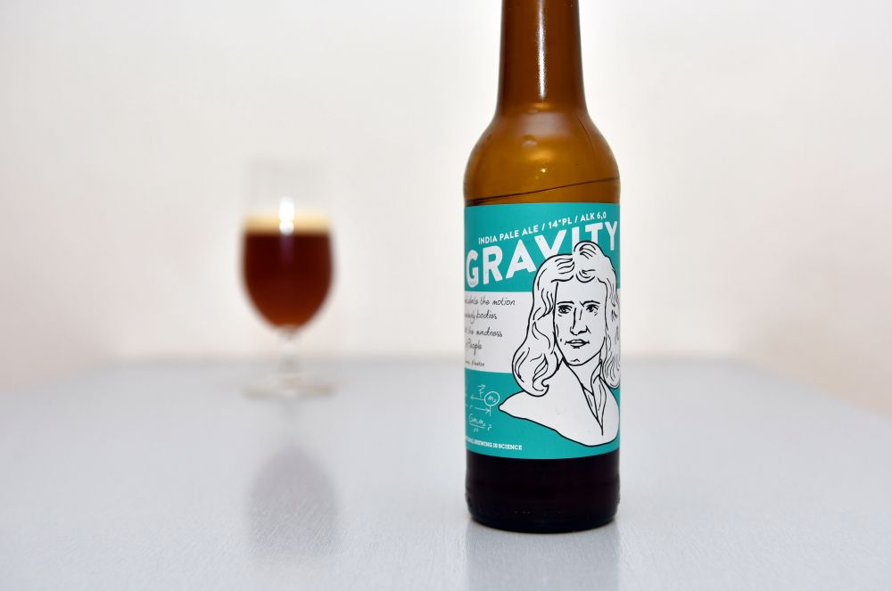 IPA od slovenského kočovného pivovaru Atomic Brewery (Gravity)