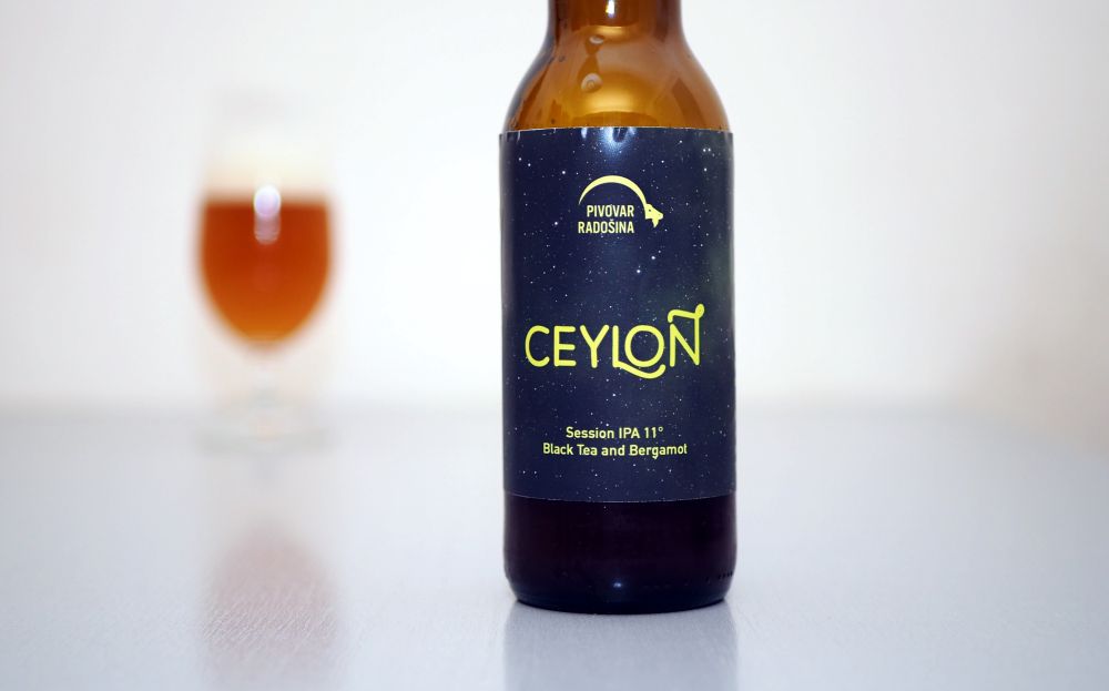 Keď spojite drsne horké pivo s čiernym čajom (Ceylon)