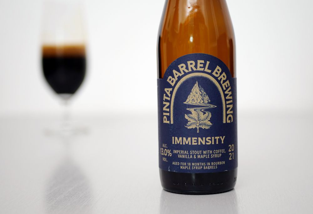 Pinta Barel Brewing a Forager Brewery - Immensity tit