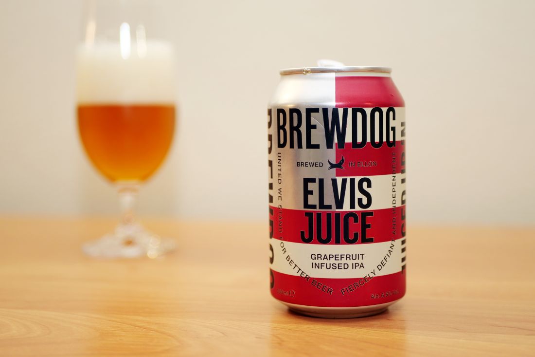 Podarená gradácia, podarené pitie od BrewDogu (Elvis Juice)