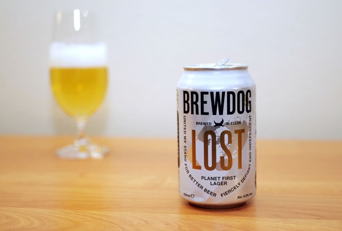 BrewDog - Lost – Planet First Lager tit