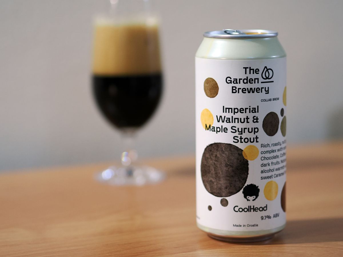 The Garden Brewery - Imperial Walnut & Maple Syrup Stout tit