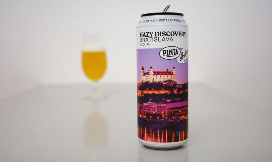 Svetové pivo, ktoré nesie slovenské meno (Hazy Discovery Bratislava)