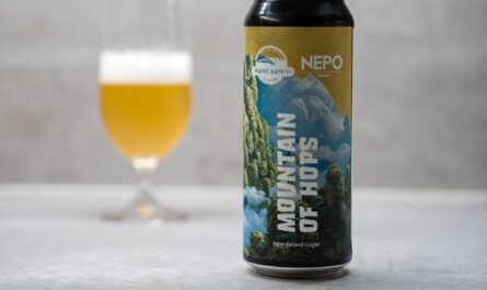 Čierny kameň a Nepo Brewing - Mountain of Hop tit